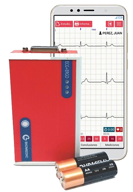 Sistema de ECG y Prueba de esfuerzo de 12 derivaciones Modelo BMG12U